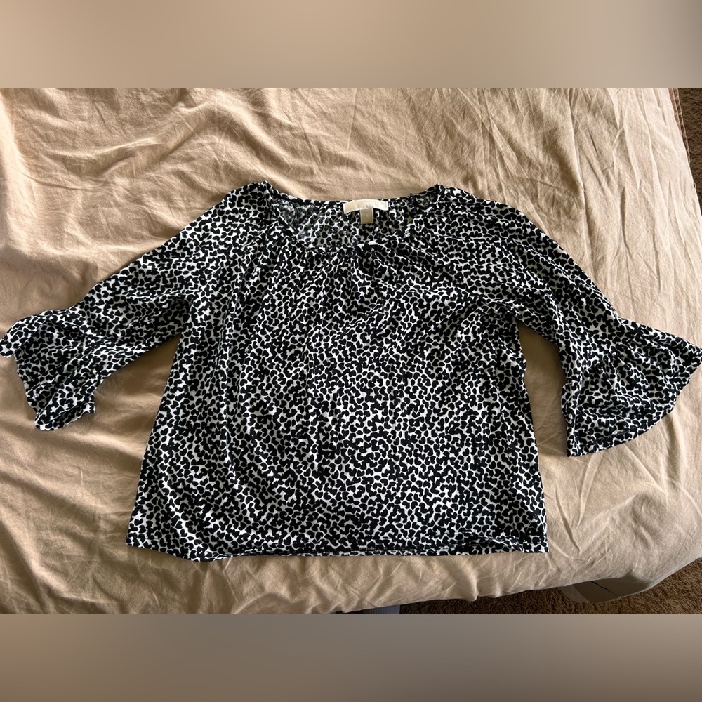 3/4 length sleeve Michael Kors top
